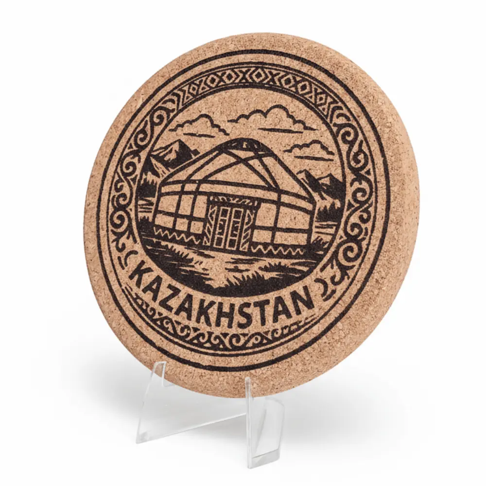 Coaster Docsly Yurt DCKZ331 / 100x10 mm Cork Round OPP Bag